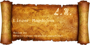 Linzer Magdolna névjegykártya